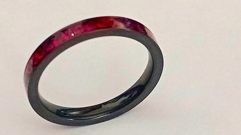 NIEUW:️ Red Ruby | MELANO STYLE RING -️Size: 19MM, Sieraden, Tassen en Uiterlijk, Ringen, 19 tot 20, Nieuw, Dame of Heer, Rood