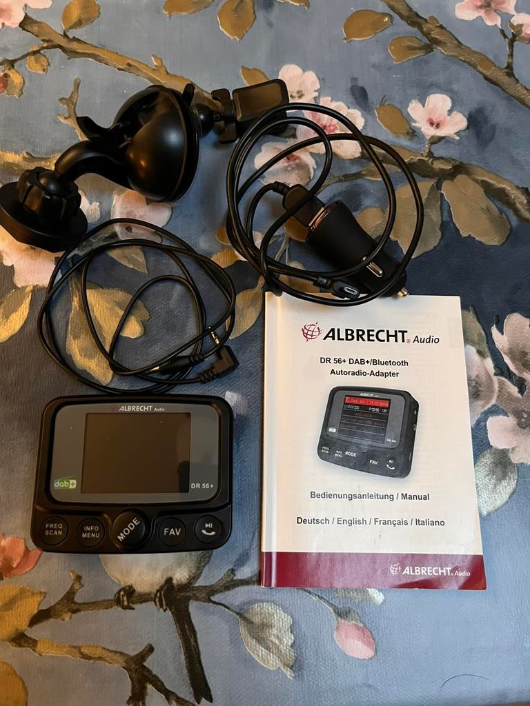 Dab+ ontvanger albrecht, Auto diversen, Autoradio's, Gebruikt, Ophalen