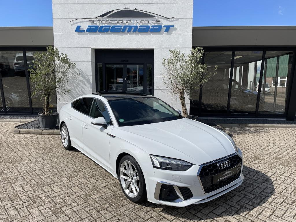 Audi A5 Sportback A5 35 2.0 TFSI Sportback S line Camera Pan, Automaat, Startonderbreker, Gebruikt, 4 cilinders