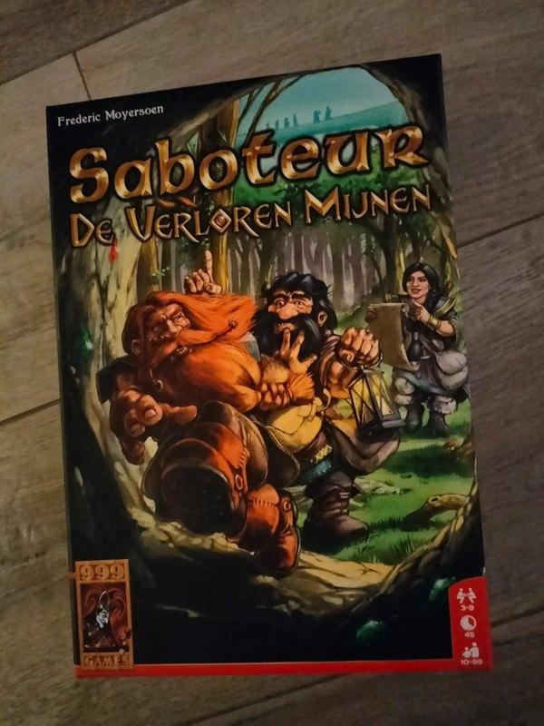 Saboteur en de verloren mijnen.nieuwstaat, Ophalen of Verzenden, Zo goed als nieuw, 999 Games