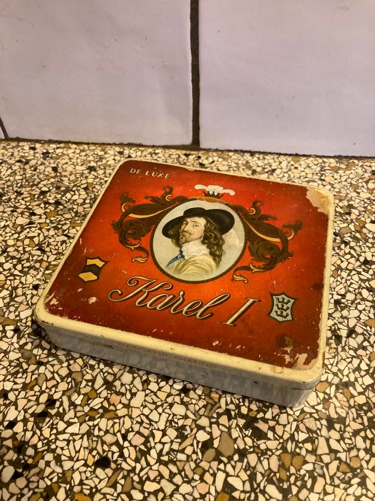 Siageren blik karel 1, Verzamelen, Blikken, Ophalen of Verzenden, Zo goed als nieuw, Overige