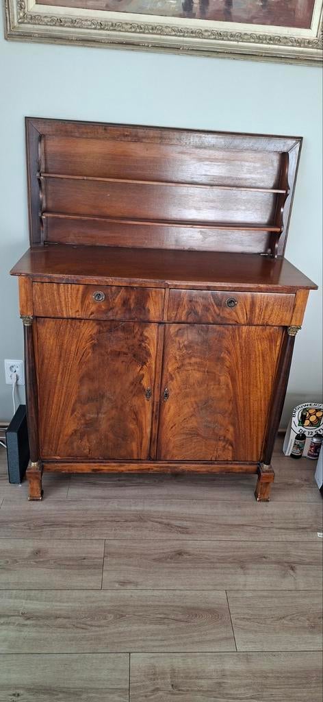 Antieke klapbuffet / buffetkast, Ophalen