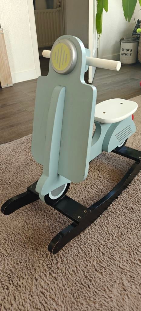 Hobbelpaard scooter, Ophalen, Gebruikt