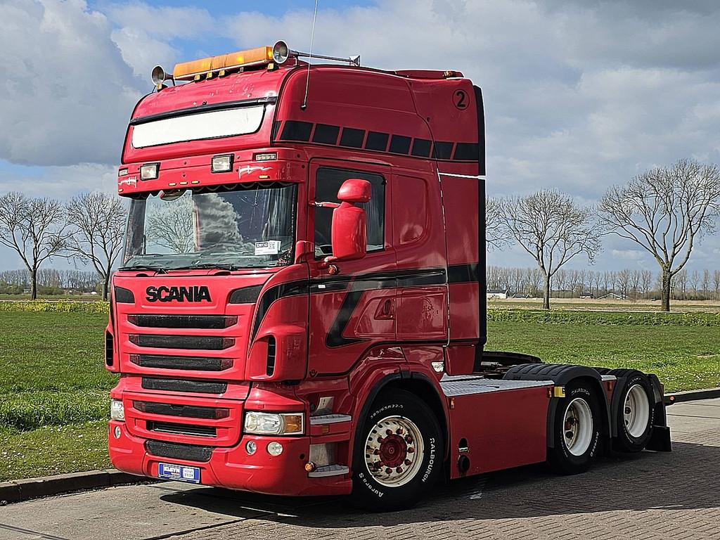 SCANIA R500 tl v8 6x2 boogie, Auto's, Automaat, Scania, Leder, Bedrijf