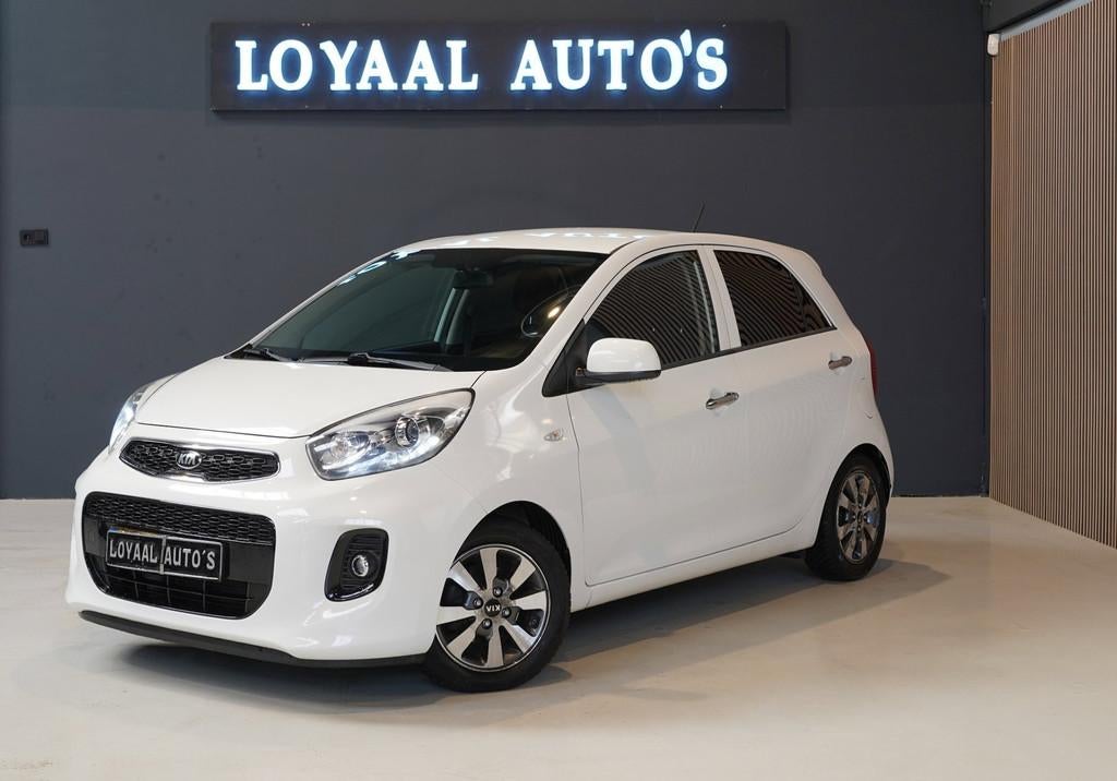 Kia Picanto 1.0 CVVT First Edition | AIRCO | CRUISE | ELEK.R, Voorwielaandrijving, Euro 5, Stof, Gebruikt