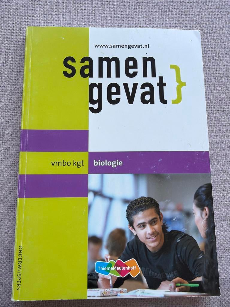 Samengevat vmbo kgt biologie - ThiemeMeulenhoff, Boeken, Schoolboeken, Zo goed als nieuw, Biologie, VMBO, Ophalen