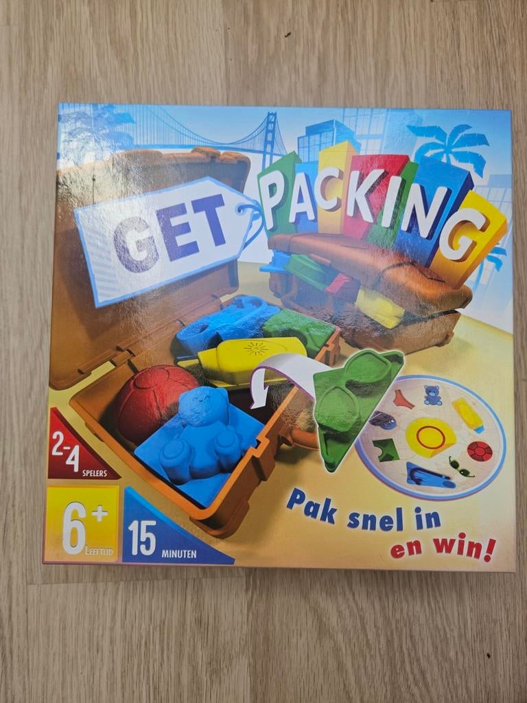 Get Packing gezelschapsspel, Een of twee spelers, Ophalen of Verzenden, Zo goed als nieuw, Zygomatic