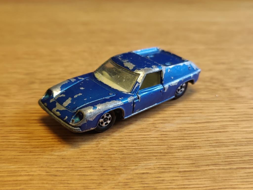 Matchbox Lotus Europa BLAUW, Ophalen of Verzenden