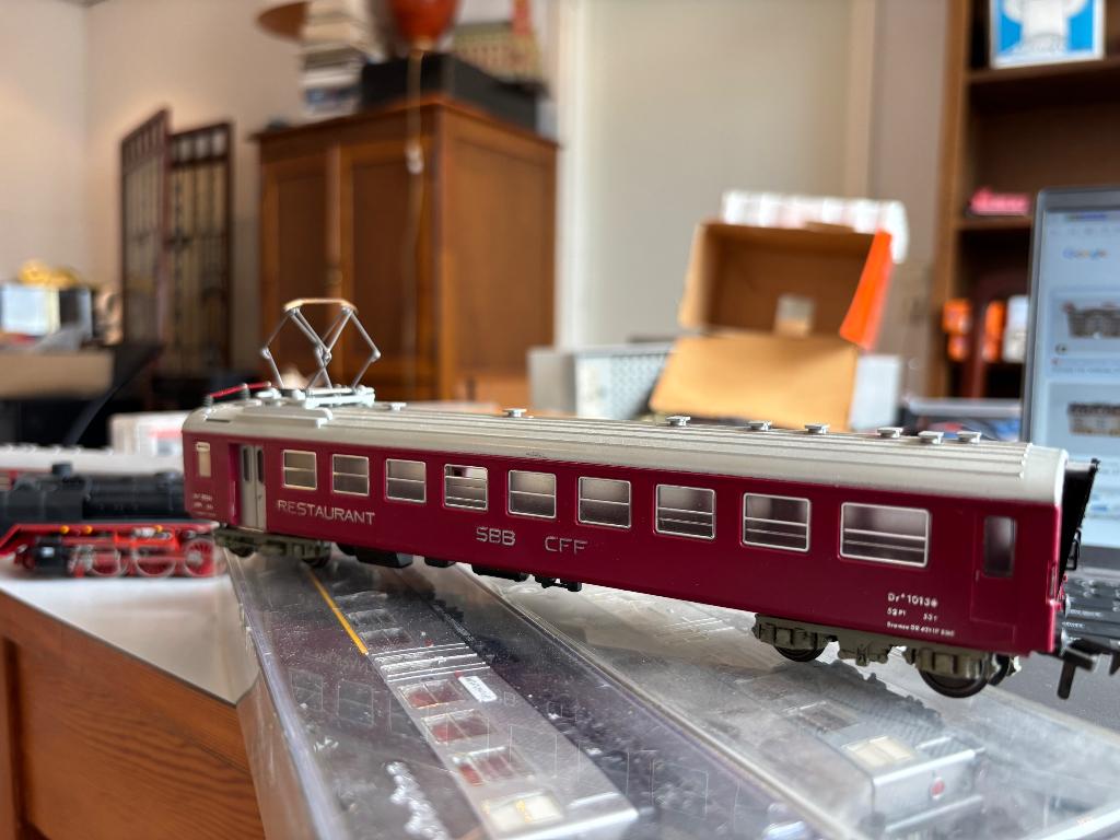 Fleischmann dr 10136 sbb cff restaurant, Hobby en Vrije tijd, Ophalen of Verzenden, Gelijkstroom, Wagon, Fleischmann