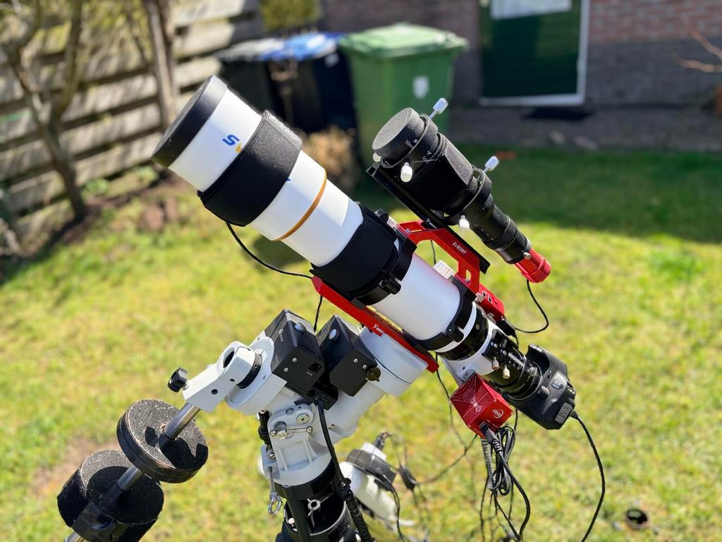 Complete astrofotografie set: SVBONY 80ED + CEM25P + ASIAIR, Audio, Tv en Foto, Optische apparatuur | Telescopen, Zo goed als nieuw