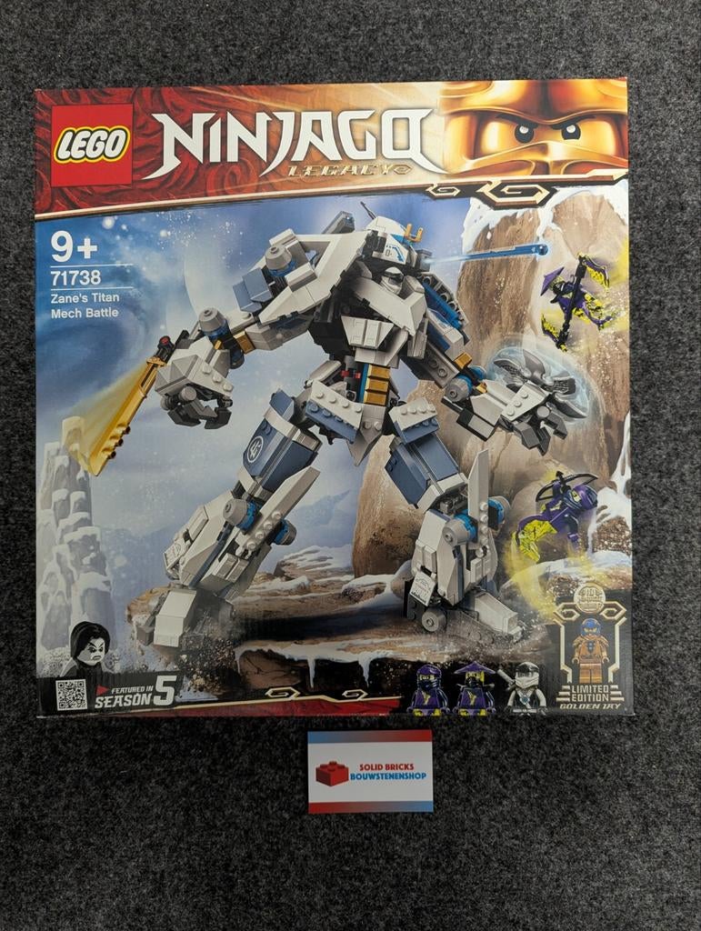 LEGO 71738 Zane's Titan Mech Battle NIEUW & Gesealed!, Kinderen en Baby's, Speelgoed | Duplo en Lego, Nieuw, Ophalen of Verzenden