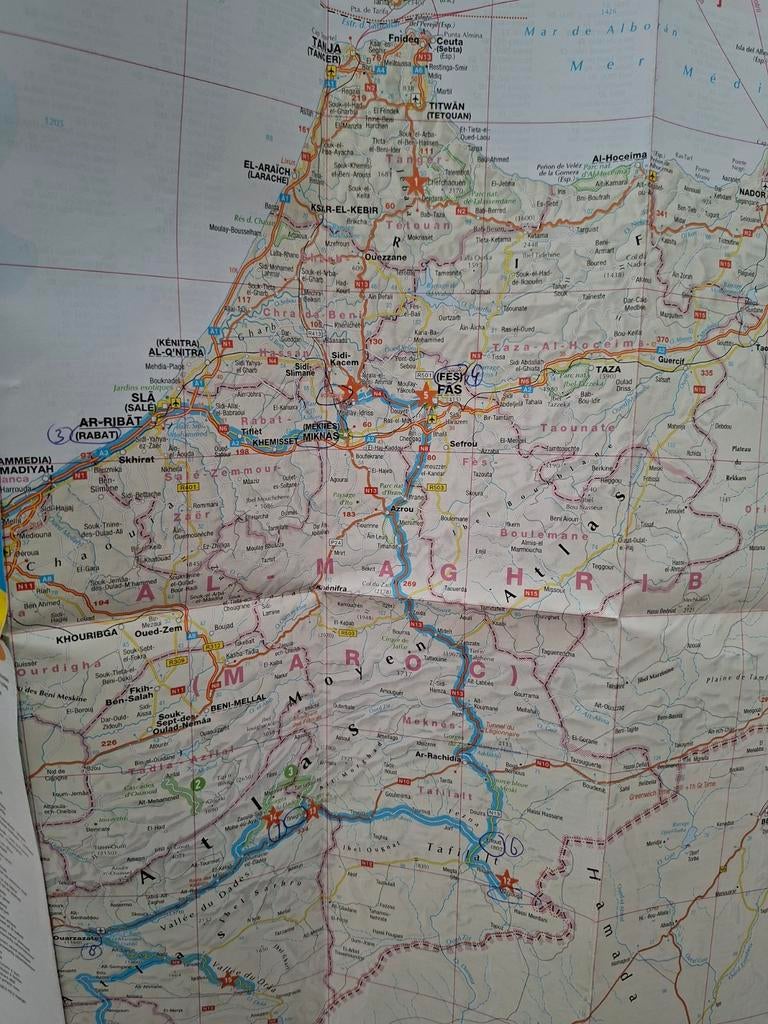 Marco Polo Reisgids Marokko met uitneembare landkaart, Boeken, Reisgidsen, Afrika, Ophalen of Verzenden, Zo goed als nieuw, Reisgids of -boek