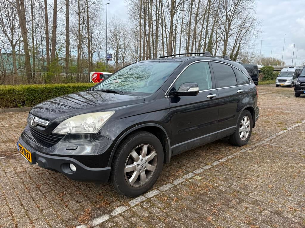 Honda CR-V 2.0i Elegance Airco Cruise Panorama 4x4, Stof, Gebruikt, 4 cilinders, Zwart
