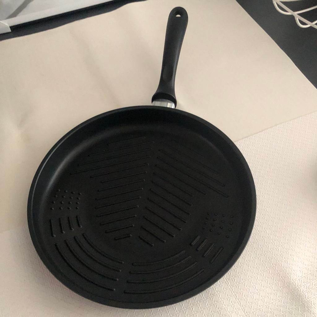 Tefal Grill/Vispan - Zo goed als nieuw, Ophalen of Verzenden, Zo goed als nieuw, Overige materialen, Koekenpan of Braadpan