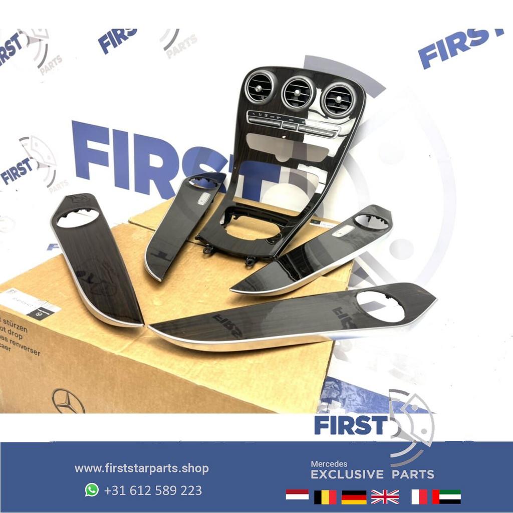 W205 C Klasse middenconsole wortelhout + deurlijsten hout se, Auto-onderdelen, Gebruikt, -, Ophalen of Verzenden, -