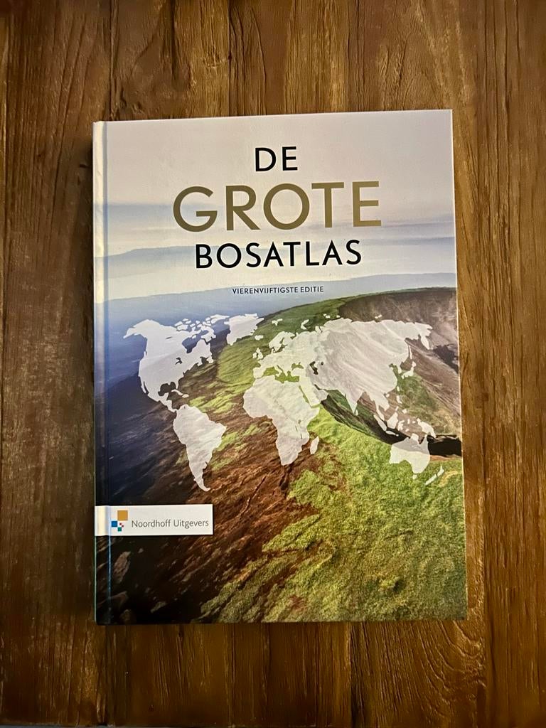 De Grote Bosatlas 54e editie 2012 - Nieuwstaat, Boeken, Atlassen en Landkaarten, Bosatlas, 2000 tot heden, Nieuw, Ophalen of Verzenden