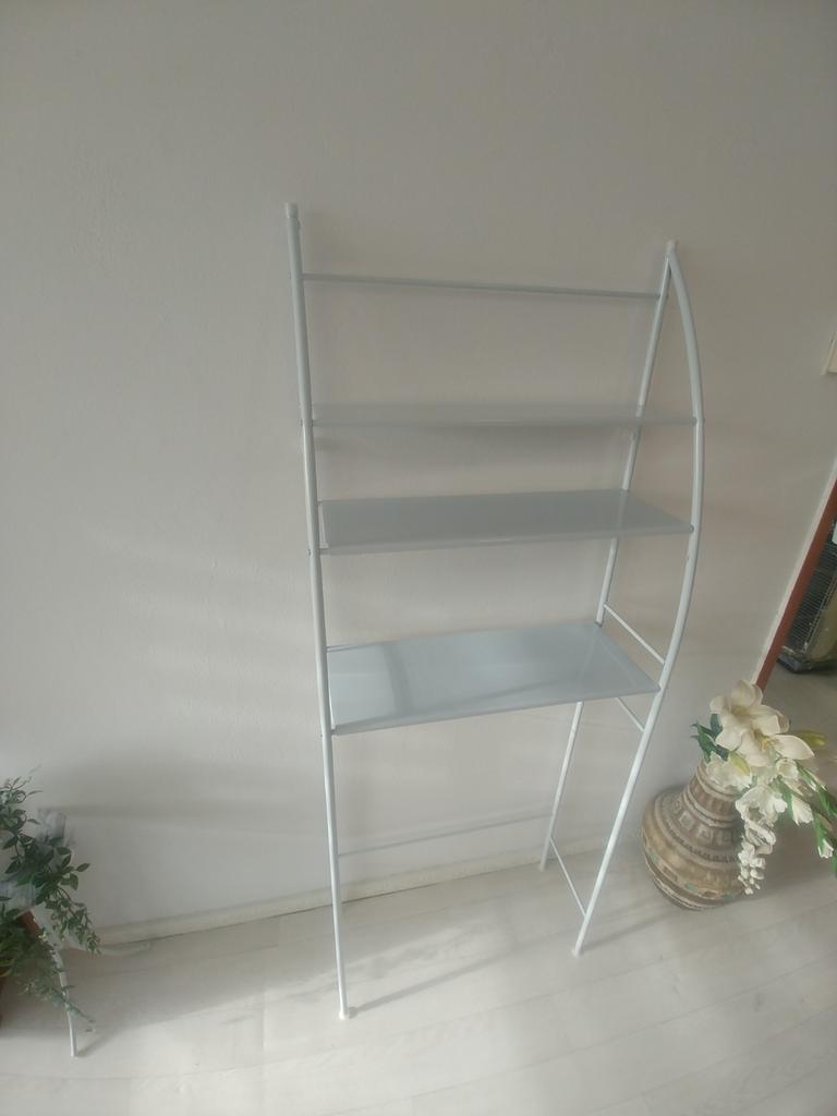 stellingkast , rek.   metaal, Ophalen, Gebruikt