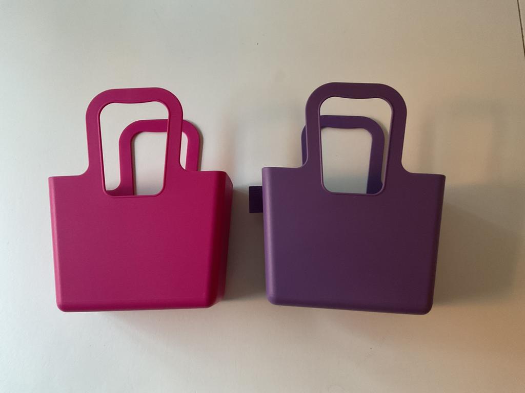 Koziol set met 2 taschelini’s, Ophalen of Verzenden, Zo goed als nieuw