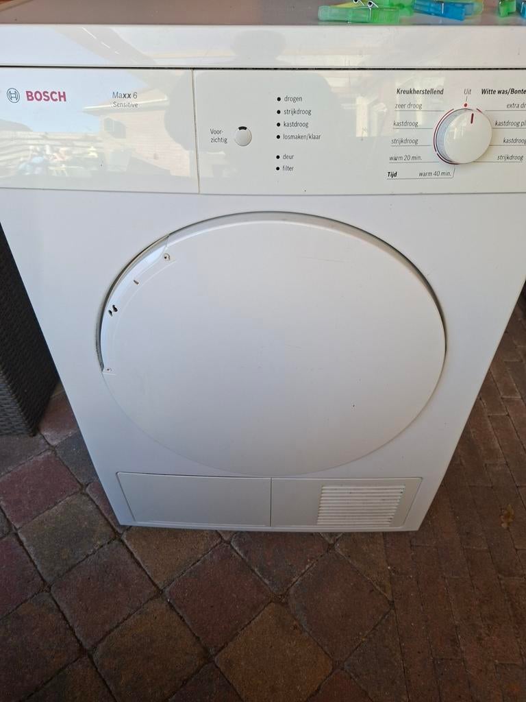 Bosch Maxx 6 Sensitive droger, Witgoed en Apparatuur, Wasdrogers, Ophalen, 6 tot 8 kg, Gebruikt, Luchtafvoer