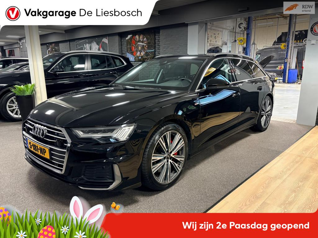 Audi A6 Avant 55 TFSI e quattro Competition / Panorama-dak /, Gebruikt, 4 cilinders, Zwart, Plug-in hybride
