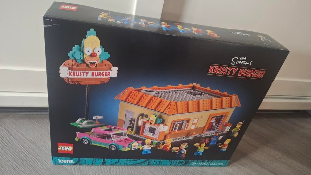 Lego 10352 krusty burger, Ophalen of Verzenden, Nieuw