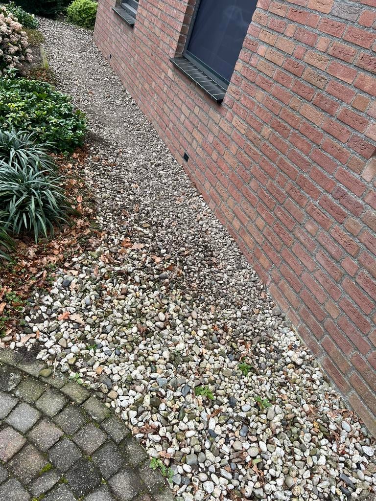 Gratis: 1,4 kuub siergrind., Tuin en Terras, Grind, Keien en Split, Ophalen, Zo goed als nieuw