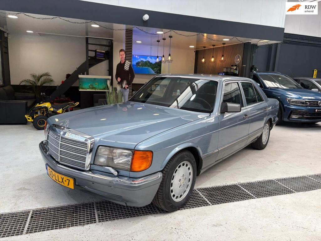 Mercedes-Benz S-klasse 420 SEL V8 AUT|Oldtimer|Airco|Memory|, Auto's, Automaat, Achterwielaandrijving, Gebruikt, 8 cilinders