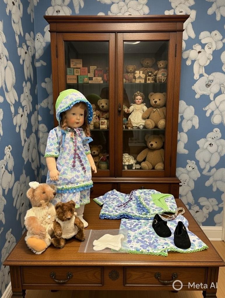 Kleertjes speciaal voor Käthe Kruse popI breed en smal, Ophalen of Verzenden