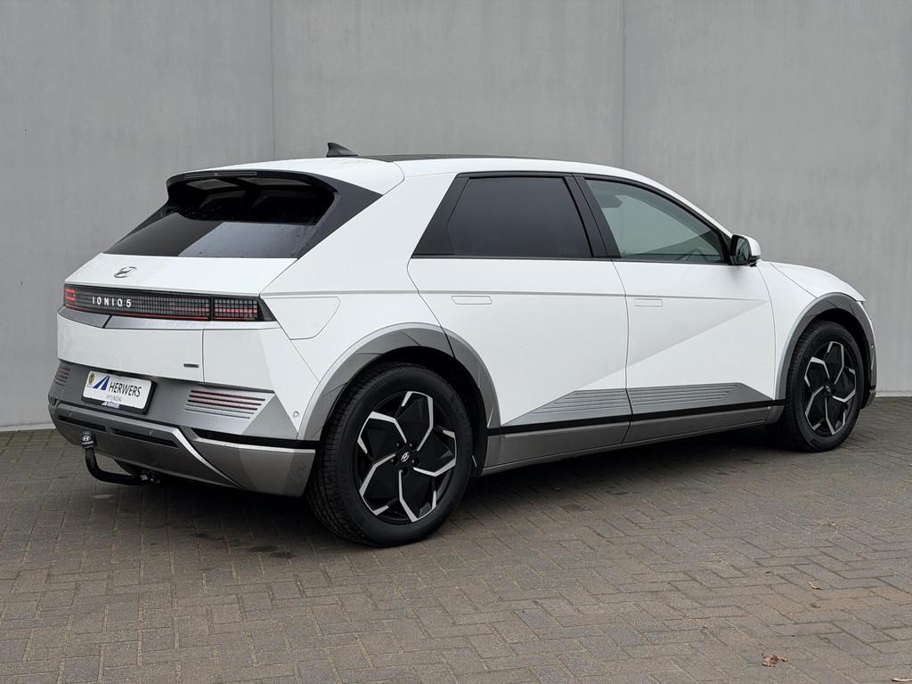 Hyundai IONIQ 5 Lounge AWD 77.4 kWh 325Pk / SOH 100% / Panor, Automaat, IONIQ 5, 2020 kg, Wit