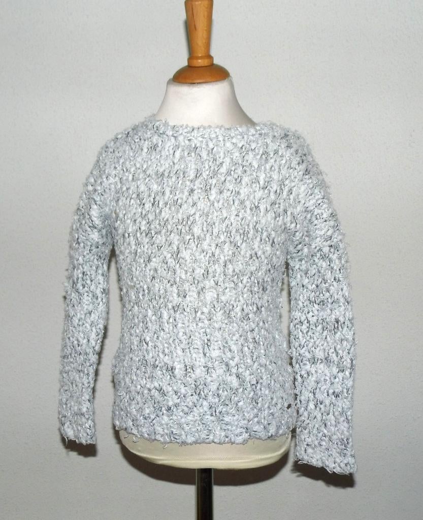 mooie Petrol trui maat 116, Petrol, Meisje, Trui of Vest, Ophalen of Verzenden