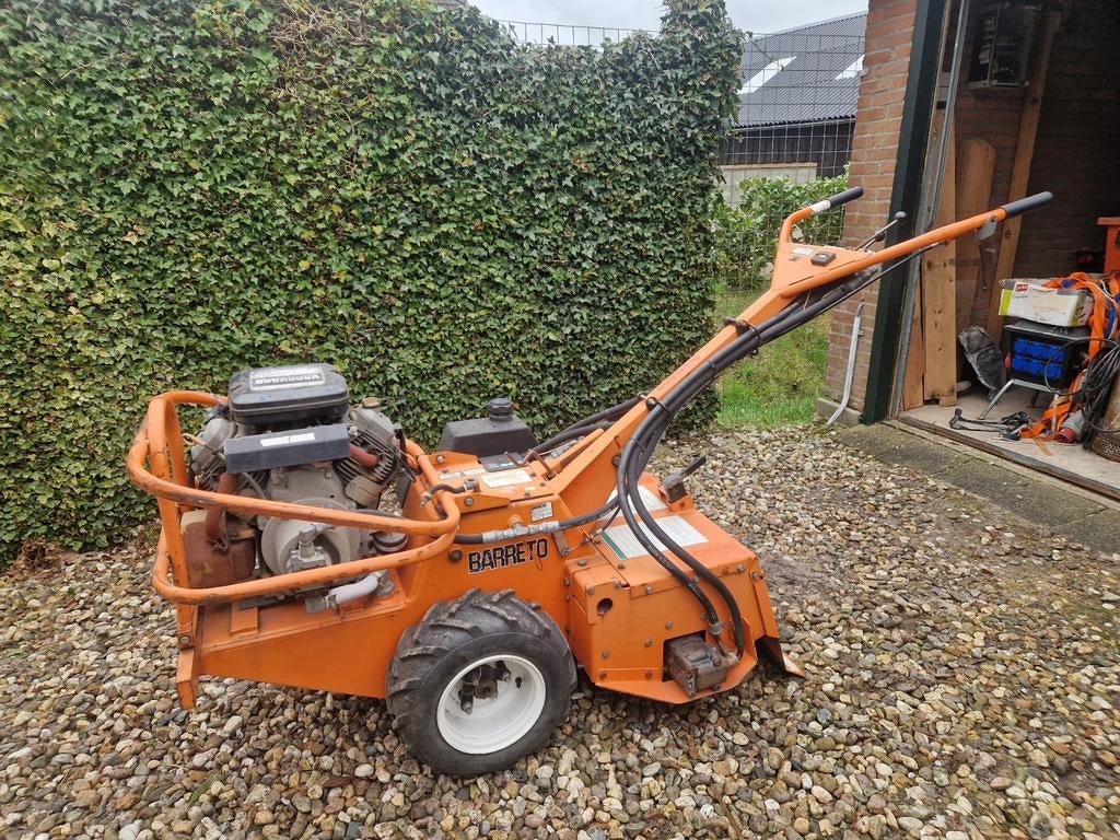 BARRETO E1620B Grondfreesmachine Grondfrees Grond Frees, Ophalen of Verzenden, Gebruikt, Benzine, Barreto