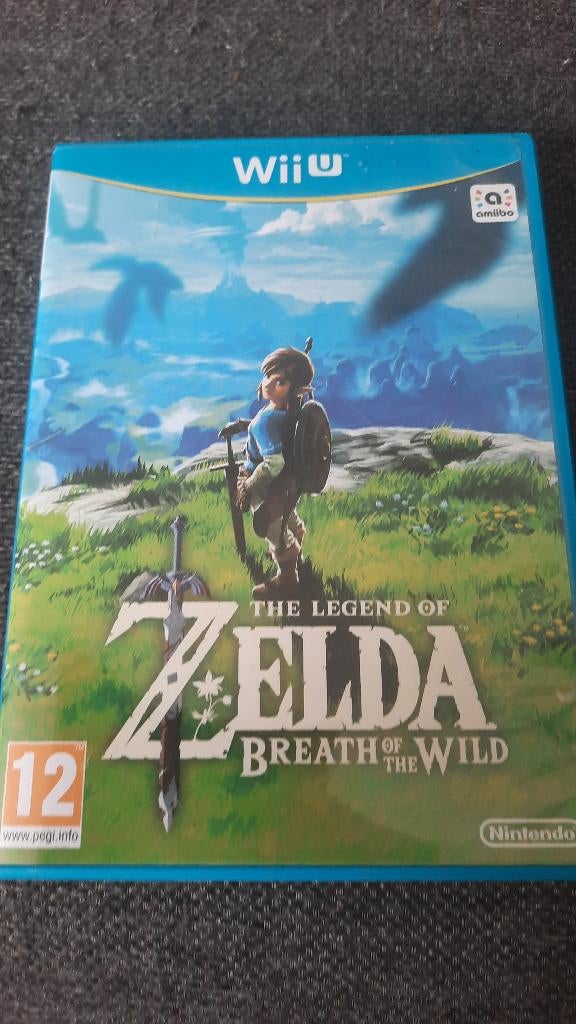 The legende of zelda breath of the wild wii, Spelcomputers en Games, Avontuur en Actie, 1 speler, Ophalen of Verzenden, Zo goed als nieuw