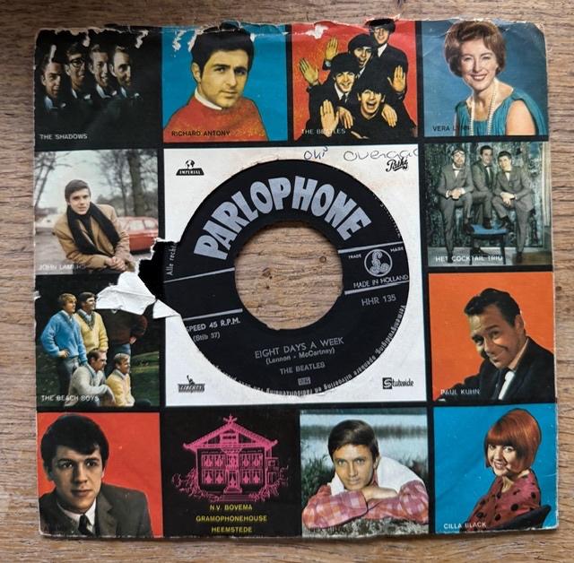 The Beatles - Eight days a week, Cd's en Dvd's, Vinyl Singles, 7 inch, Single, Ophalen of Verzenden, Zo goed als nieuw