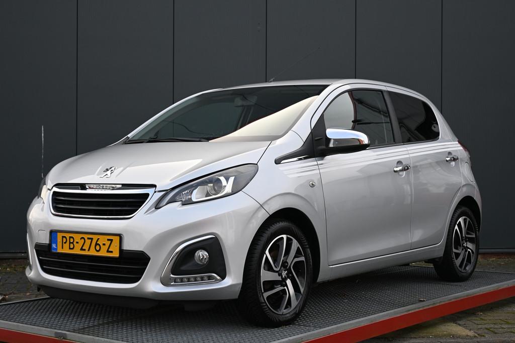 Peugeot 108 1.0 e-VTi Collection camera climate (bj 2017), Voorwielaandrijving, Stof, Gebruikt, 4 stoelen