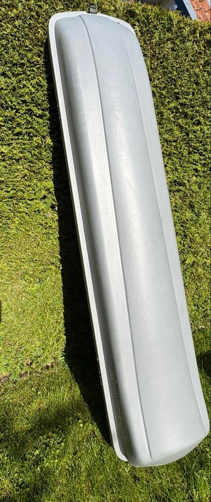 Grijze dakkoffer met spanbanden, Auto diversen, Ophalen, Gebruikt