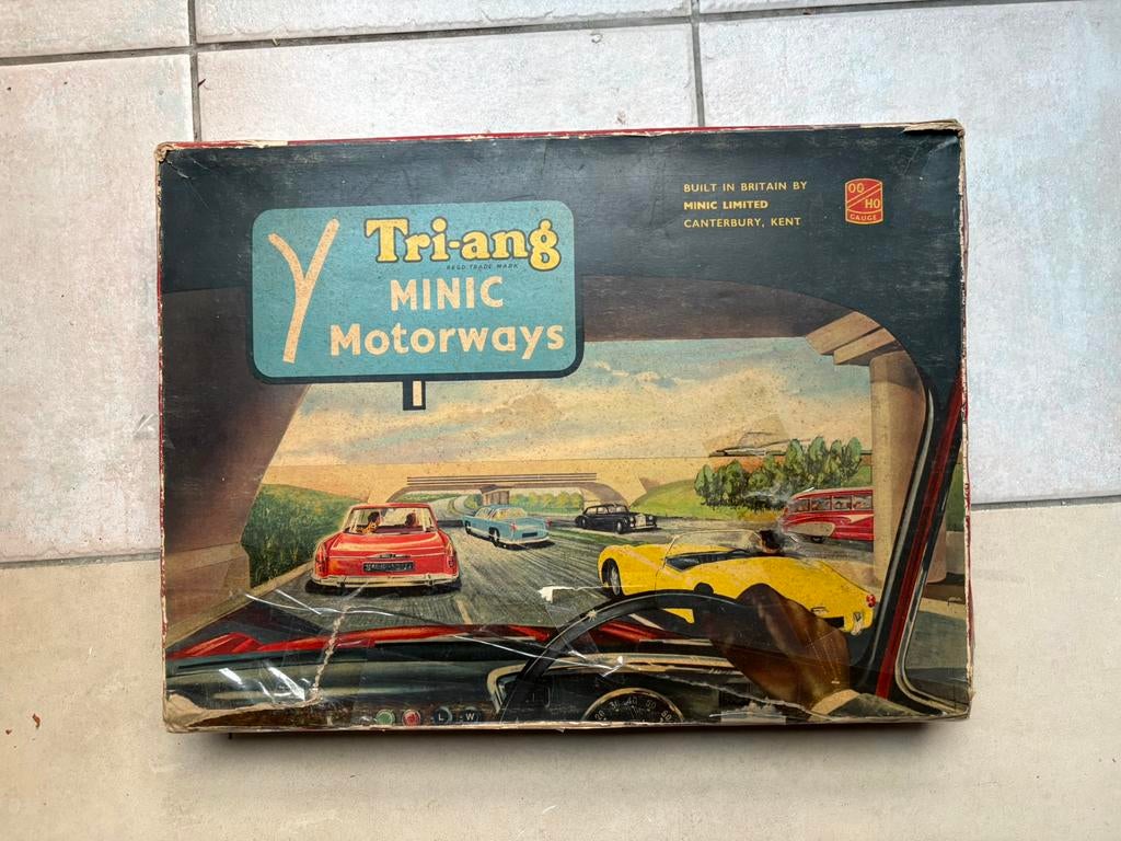 Tri ang minic motorways (mercedes en rolls royce) zeldzaam, Verzamelen, Speelgoed, Ophalen of Verzenden