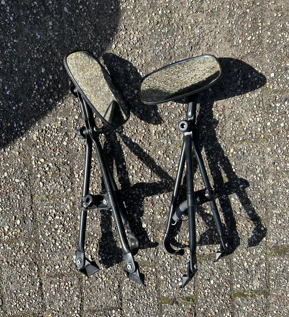 Caravan spiegels, z.g.a.n. stevig, compleet en universeel, Ophalen of Verzenden, Zo goed als nieuw