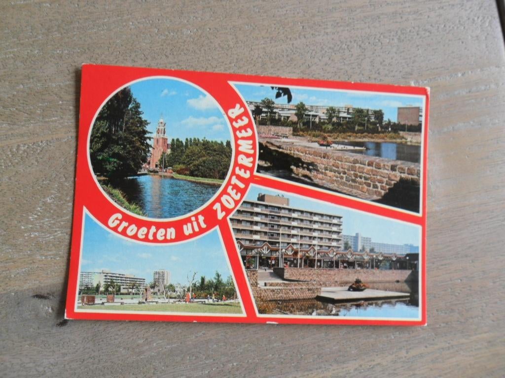 groeten uit Zoetermeer 1980, Verzamelen, Ansichtkaarten | Nederland, Verzenden, 1980 tot heden, Ongelopen, Zuid-Holland