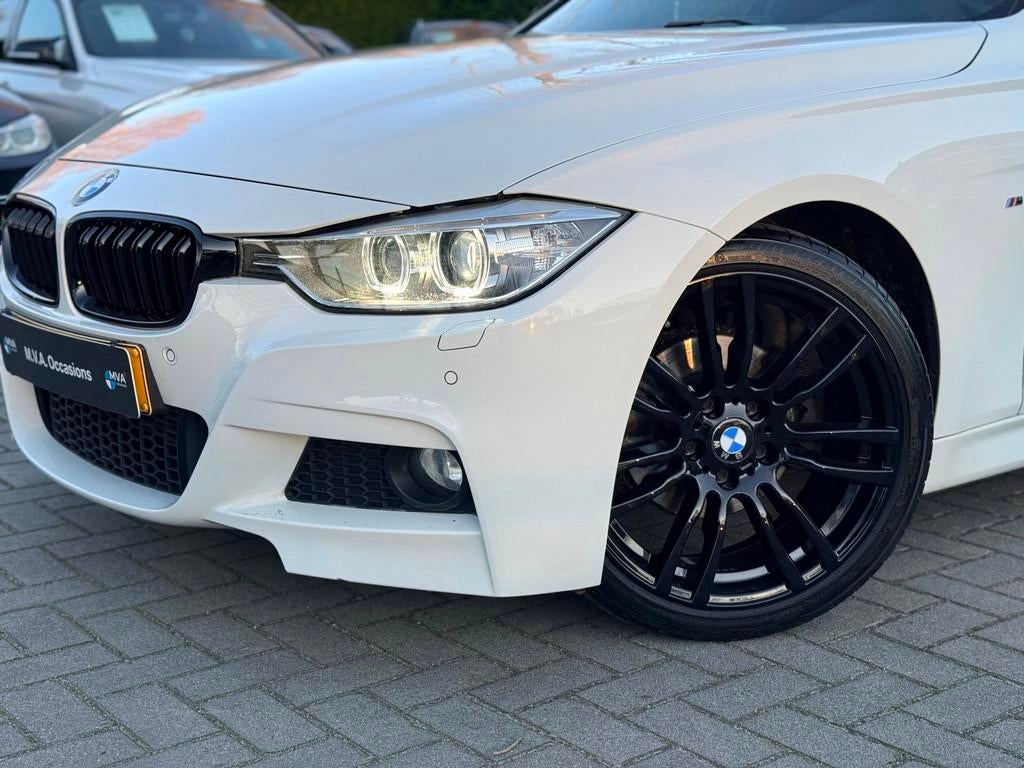 BMW 3-serie Touring 316i Executive M Sport|Nieuwe Ketting +, Auto's, BMW, Gebruikt, 4 cilinders, Alcantara, Wit