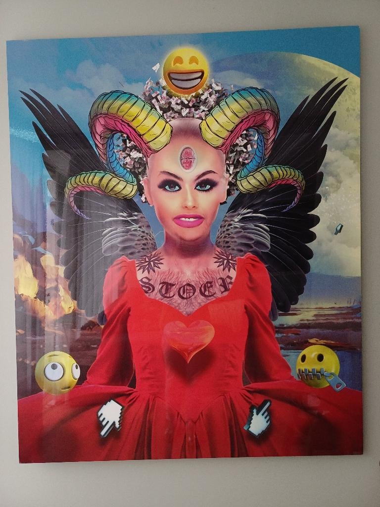 Schilderij 150x200cm gemaakt door Arno Coenen, Ophalen