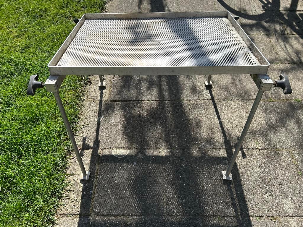 Aluminium visplateau, Ophalen of Verzenden, Gebruikt, Overige typen