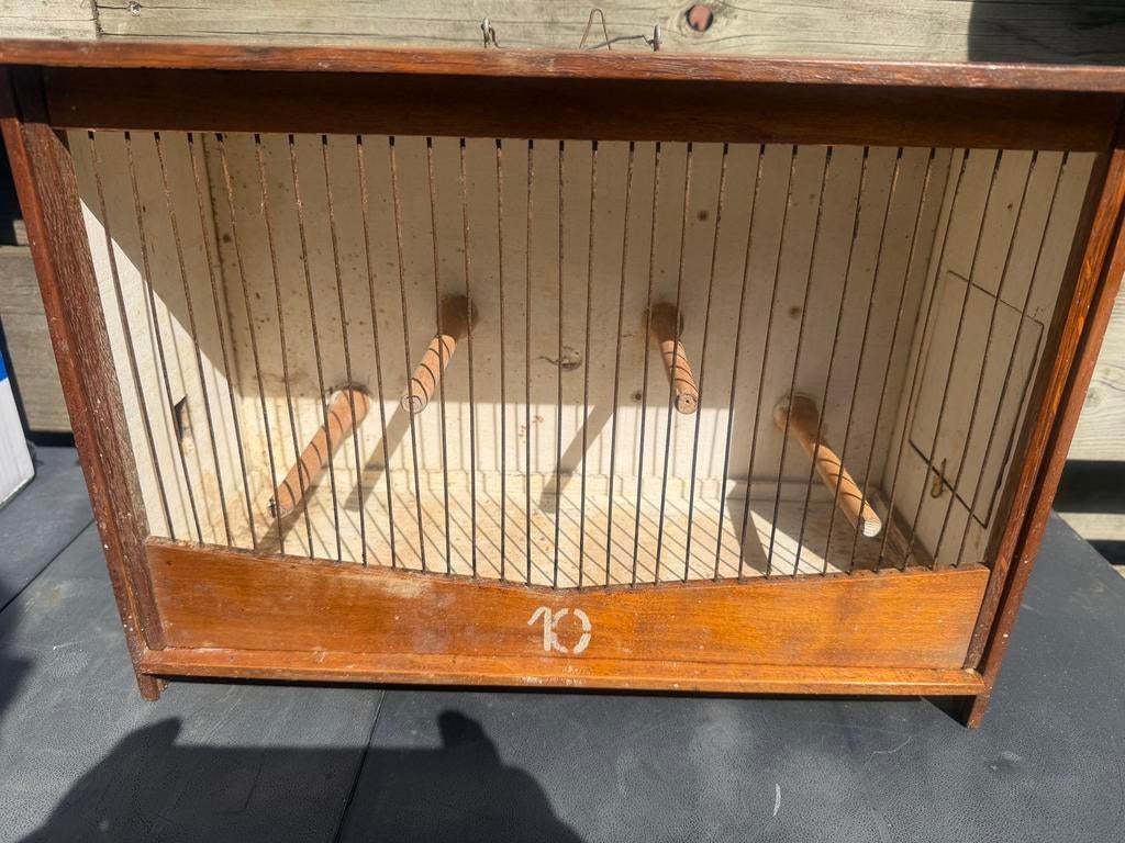 Vogelhokje, Dieren en Toebehoren, Vogels | Hokken en Kooien, Ophalen of Verzenden, Hout, Vogelkooi