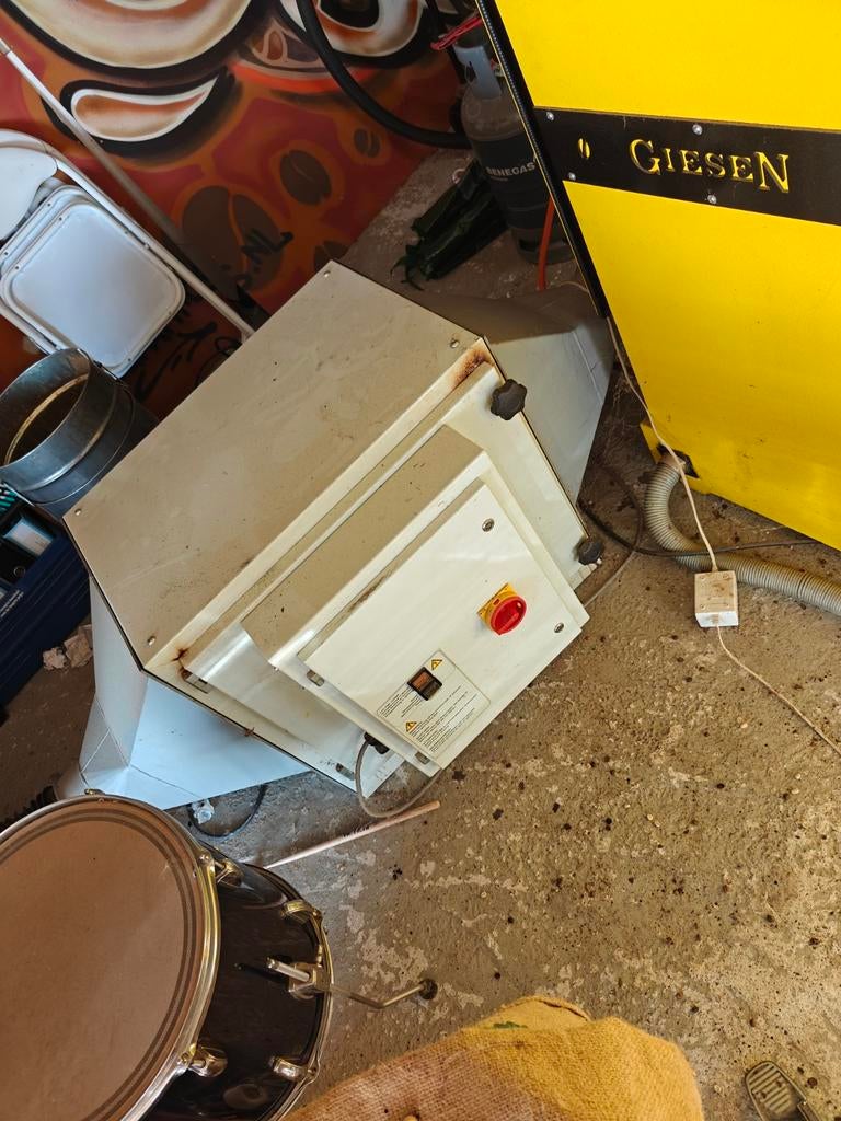 Elektrostatische filter voor bij koffiebrander, Witgoed en Apparatuur, Ophalen, Gebruikt, Koffiemachine