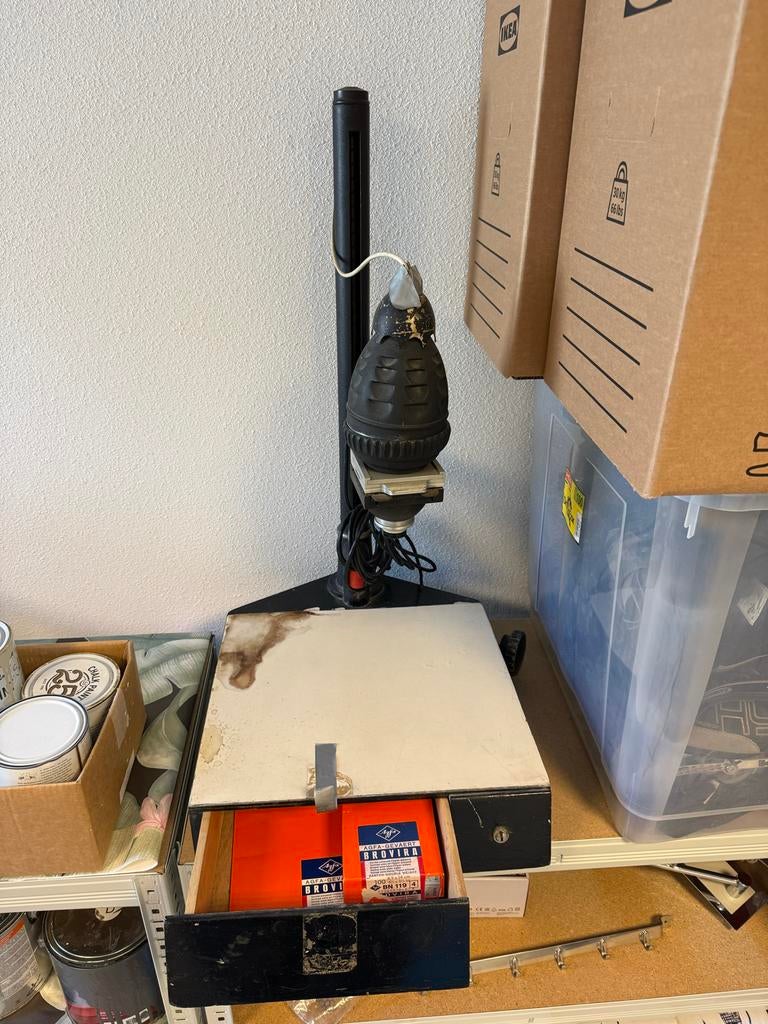 Vintage Doka Vergrotingsapparaat met toebehoren jaren '70, Ophalen, Gebruikt, Complete dokaset