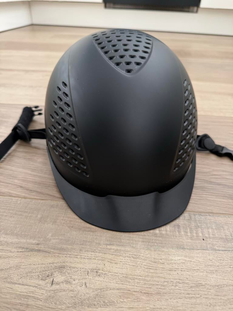 Paardrijcap van Harry’s horse, zwart, maat 55-59 cm, Ophalen, Kinderen, Dressuur, Zo goed als nieuw