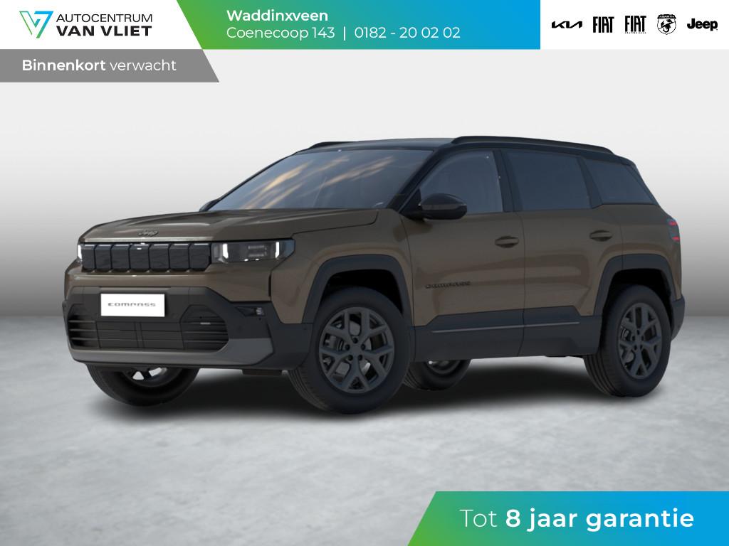 Jeep Compass 1.2 e-Hybrid First Edition | Adapt. Cruise | Ca, 145 pk, Stof, 1199 cc, Bedrijf