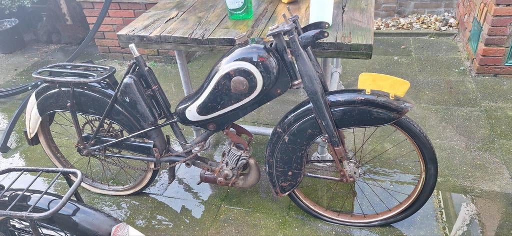 Te Koop. Kaptein mobylette robuust frame., Ophalen, Gebruikt, Frame, Overige merken