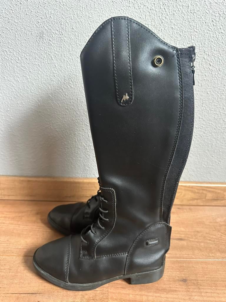 Rijlaarzen van mondoni maat 33, Dieren en Toebehoren, Paardrijkleding, Ophalen, Kinderen, Dressuur, Zo goed als nieuw