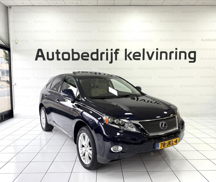 Lexus RX 450h 4WD Pres Automaat Navi (bj 2009), Automaat, Stoelverwarming, 249 pk, Gebruikt