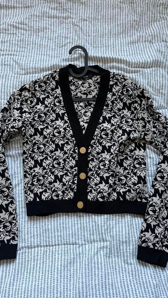 Nikkie vestje zwart wit maat 34, Ophalen of Verzenden, Gedragen, Maat 34 (XS) of kleiner, Zwart